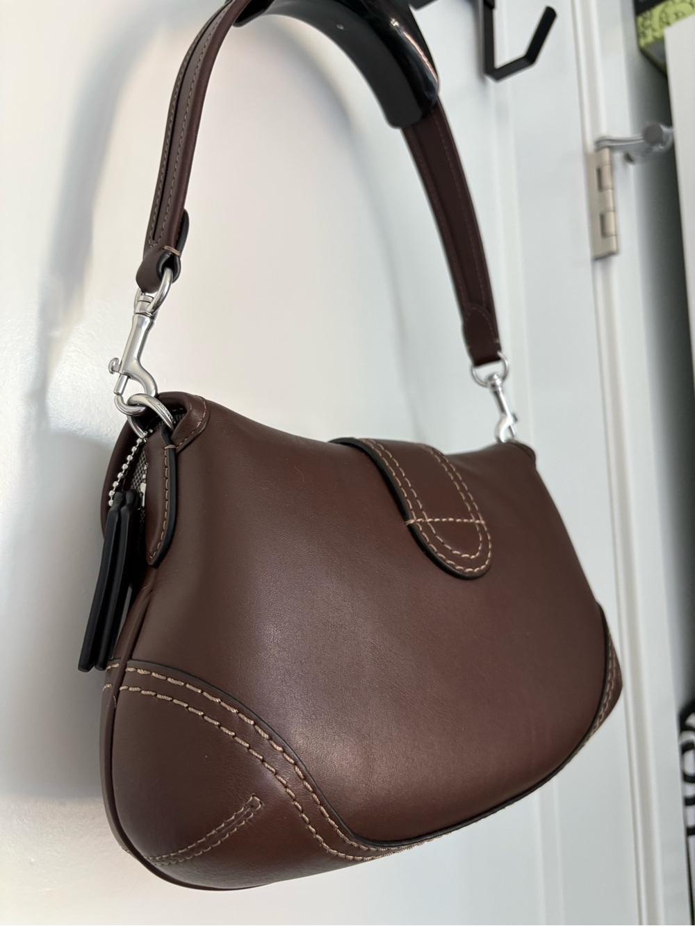 Coach Soho Flap in Maple - Picture 9 of 14